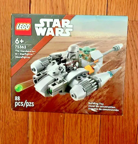 Star Wars LEGO 2023 75363 The Mandalorian N-1 Starfighter Microfighter 88pcs