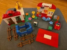 Lego DUPLO Spare Parts - My First Gas Station 6171 & Horse Stables 5648