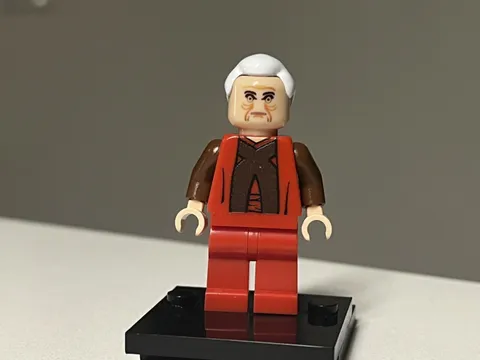 LEGO custom minifigure Palpatin Star Wars The Complete Saga (RARE)