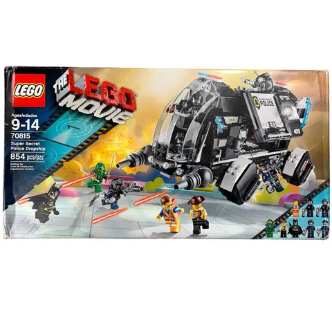 LEGO Movie Super Secret Police Dropship Set 70815 NEW DAMAGED BOX 