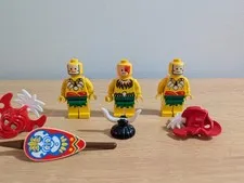 Lego King Kahuka Mini Figure - Islanders Minifigures & Accessories