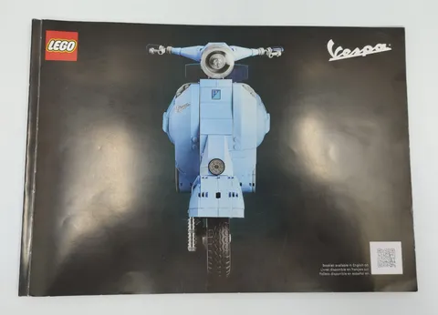 Lego VESPA 125 Replacement Instruction Manual Book Only 10298