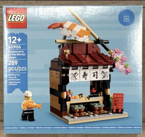 LEGO 40906 Restaurants of the World: Japan - Limited Edition GWP Promo Set - New