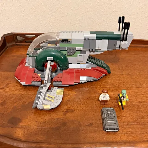 LEGO Star Wars 8097 Slave I Complete Set Missing Boba Fett No Stickers