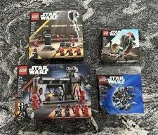 LEGO Star Wars 75386 Paz Vizsla Moff Gideon And 40765 Kamino Training NIB