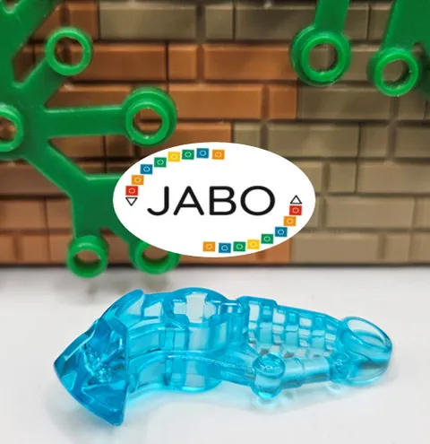 (S18 / 6 / 9) LEGO Bionicle 19050 Head Head Connector Brain Brain Blue