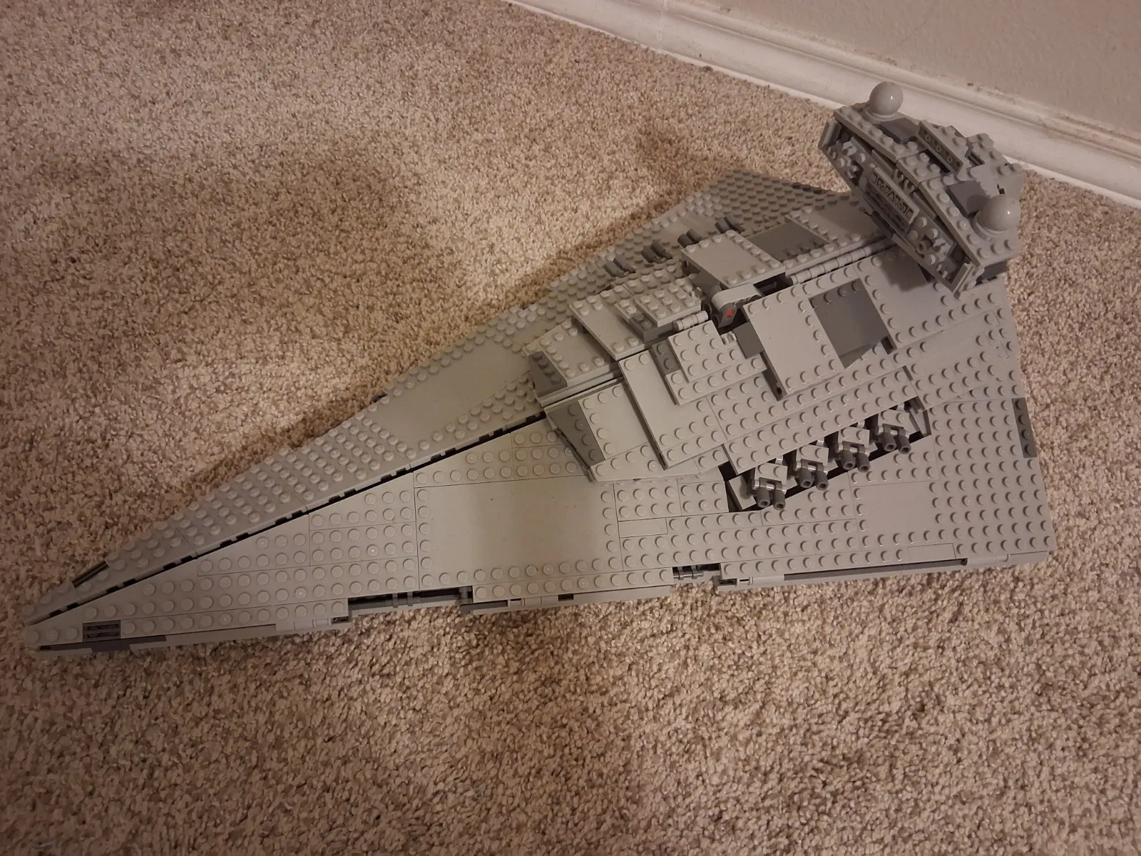 LEGO Star Wars Imperial Star Destroyer 75055 Complete Set No Minifigs or Manual