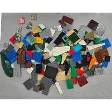 Lego Mixed Bulk Lot Assorted Plates and Base Pieces Multicolor Creative Building