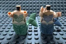 Incomplete LEGO Syrena Mermaid & Curved Tail Mermaid POC025 POC020 4194