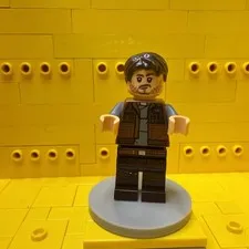 Lego Cassian Andor Minifigure sw1410 75399 Star Wars CMF Lot Rare Retired Rebel