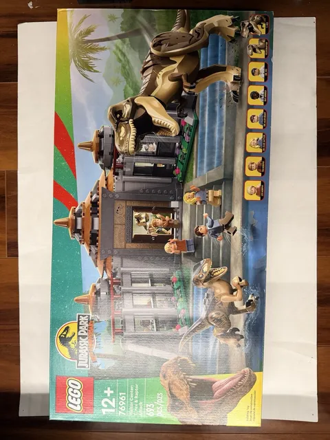 LEGO Jurassic Park 76961 Visitor Center: T. rex & Raptor Attack (FREE SHIPPING)