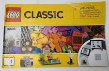 Lego Classic 10698 Instruction Booklet Manual #1
