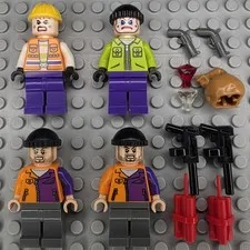 Lego DC Super Heroes Minifigures SH0093 SH0020 SH0021 Goon Henchman