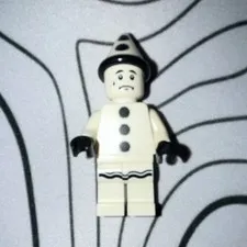 LEGO Minifigures Sad Clown Pierrot Minifigure 71001 Authentic Retired