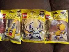 3 LEGO Mixels Series 7 41560 Jamzy 41561 Tapsy 41562 Trumpsy Polybags New Sealed