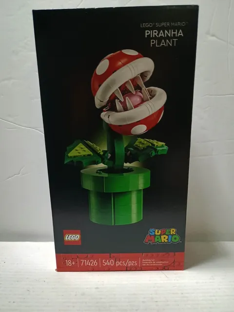 LEGO 71426 Super Mario Piranha Plant - New Factory Sealed in Box - Retired