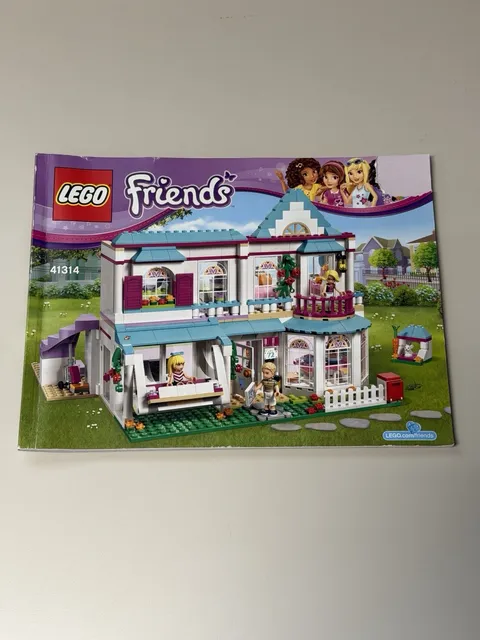 LEGO Friends: Stephanie's House (41314) Instruction Manual Only