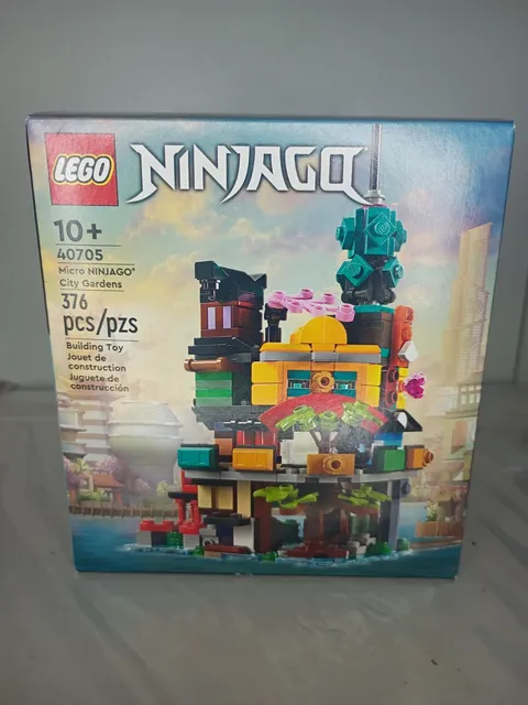 LEGO 40705 NINJAGO Micro Ninjago City Gardens Building Set New 
