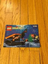 Lego Aquazone Spy Shark (6135) Instruction Booklet Only