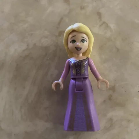 LEGO Repunzel Minifigure - Dark Purple Top - Disney Princess Minifig 41156