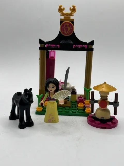 Lego Disney 41151 Mulan's Training Day Retired Mulan Mini Fig USED INCOMPLETE
