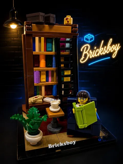 Brand New LEGO Parts For LEGO IDEAS 40698 Books Are My Passion Complete Set