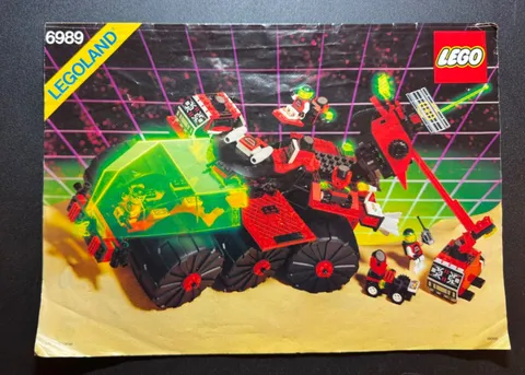 Lego Space M-Tron Mega/Multi Core Magnetizer Set 6989 Instruction Manual ONLY