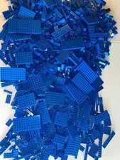 Lego Blue 76 oz 4 3/4 lb Bulk Lot Plates Bricks & More New/Used