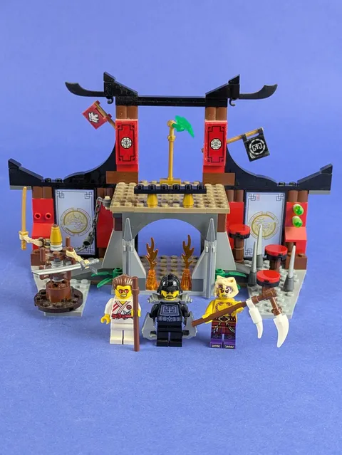 LEGO NINJAGO Dojo Showdown 70756 Incomplete Set Pre-Owned