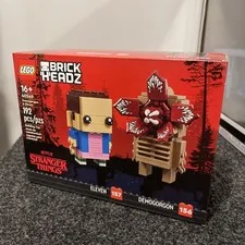 LEGO Brickheadz Stranger Things Demogorgon & Eleven 40549 Sealed