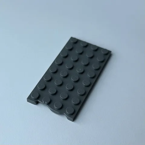 LEGO Short Shot Parts Piece 4x8 Error Misprint Defect Molding Fill Error