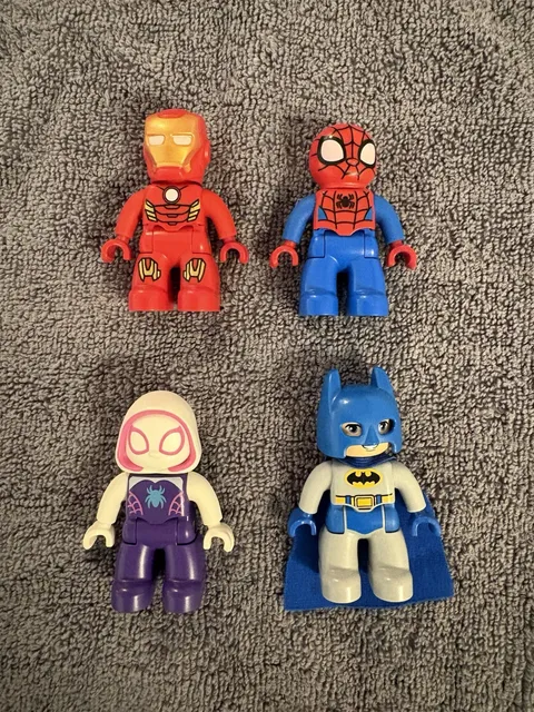 Lego Duplo Comic Book Characters Figures Lot Of 4