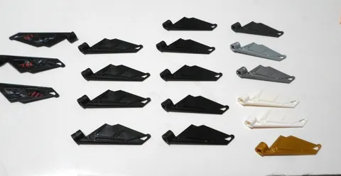 LEGO 22 Bionicle Wings SMALL part 61800 Bionicle Ninjago Hero w/ Axle Hole