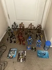 LEGO BIONICLE 100% Complete Sets 2002-2007 Lot W/ Canister, Manuals & More!