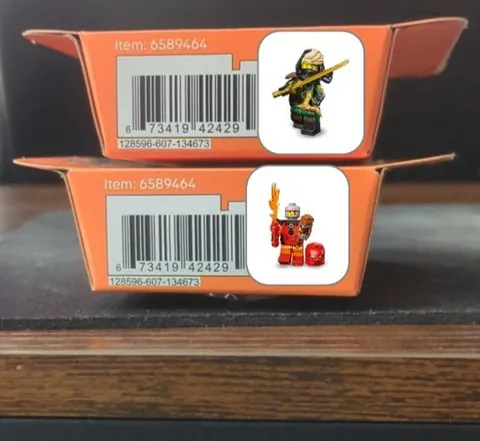 LEGO Series 29 Bionicle Cosplayer Toa Tahu and Mysterious Ronin Lloyd NIB