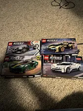 LEGO Speed Champions Lot Bugatti 77240 Evija 76907 Lamborghini v12 76823  772248