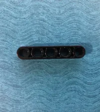 LEGO PART 32063 TECHNIC LIFTARM THIN 1 X 6 (BLACK)