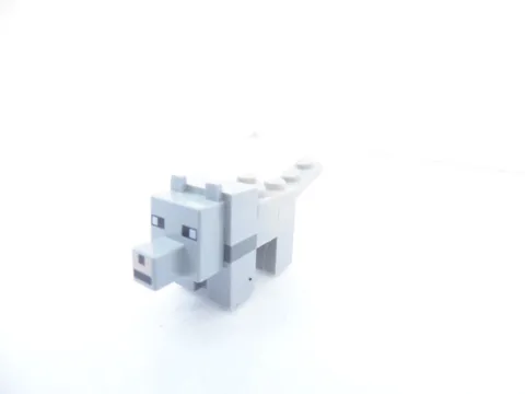 MineCraft Wolf LEGO Animal Minifigure Lot 21162