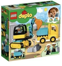 Construction Toys Town Truck Tracked Excavator Vehicle Learning Skill LEGO DUPLO