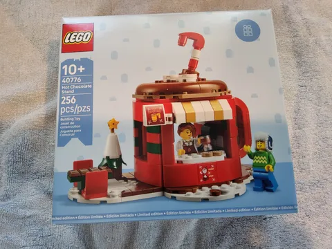 LEGO GWP SET #40776 HOT CHOCOLATE STAND- WINTER TIME- FACTORY SEALED