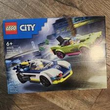 LEGO City 60415 Police Car & Muscle Car Chase 213pcs 6+ Brick Separator