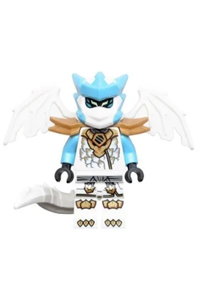 LEGO Zane Dragon Form Minifigure 71854 Coles Mission Mech Ninjago Dragons Rising