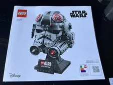 Lego Star Wars AT-AT Driver Helmet #75429 Instruction Booklet Only (J)