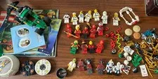 Huge Lego Ninjago Minifigure And Accessory Lot
