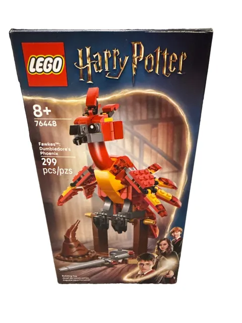 LEGO Harry Potter Fawkes: Dumbledore's Phoenix Set, #76448 299 Pcs