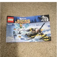 LEGO DC Universe Super Heroes 76000 Instruction Manual Booklet