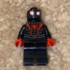 LEGO Spider-Man Miles Morales Minifigure Authentic sh0855 76244