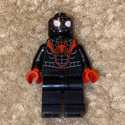 LEGO Spider-Man Miles Morales Minifigure Authentic sh0855 76244