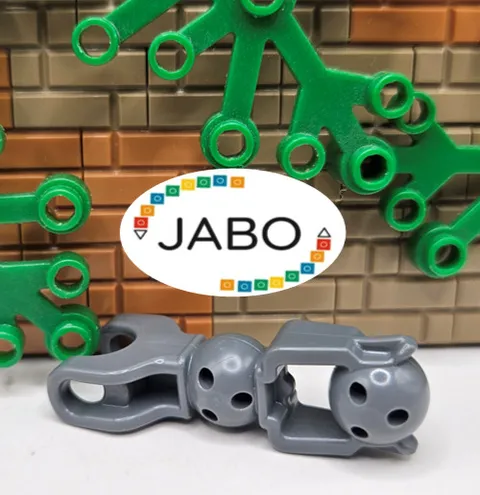 (S18/8/4) LEGO Hero Factory 90617 Arm/Leg Leg Ball Joint Dark Grey