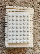 LEGO Parts - White Plate 6 x 8 - No. 3036 - QTY 20